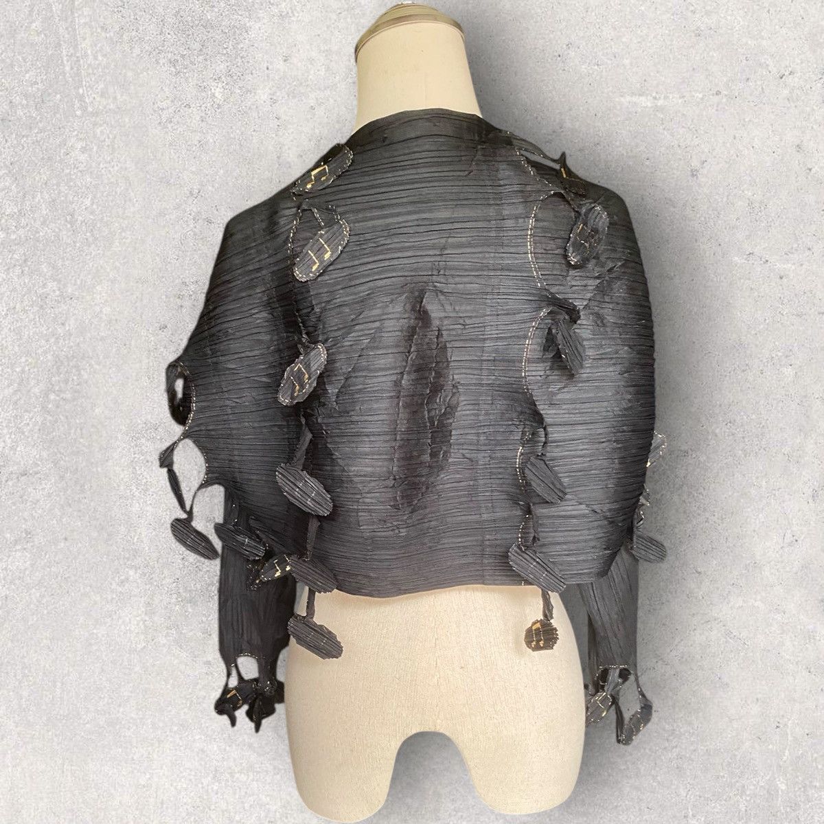 Issey Miyake Pleat Please Music Note Jacket Size M / US 6-8 / IT 42-44 - 1 Thumbnail