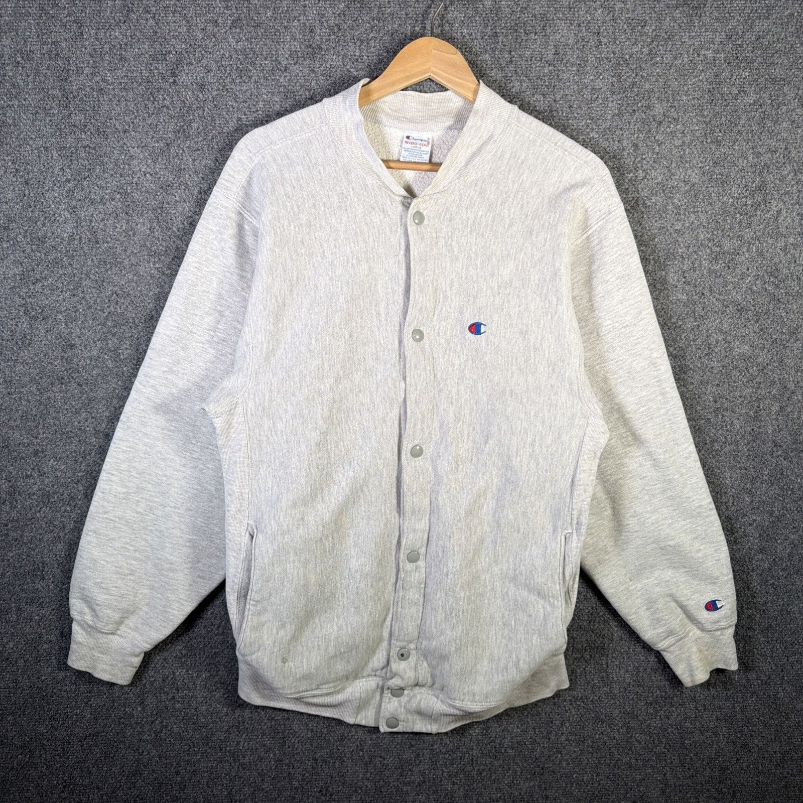 Champion Vintage Champion Reverse Weave Sweatshirt Large Gray 90s Size US L / EU 52-54 / 3 - 1 Thumbnail