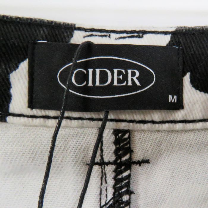 Cider Cider Cow Print Straight Leg High Rise 90s Fit Mom Jeans 29