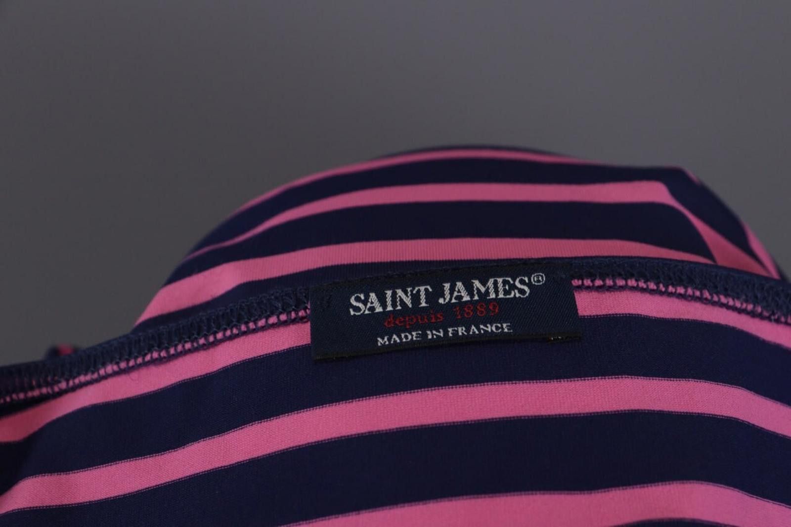 Saint James Saint James Multicolor Stripe Top Shirt Size US 6 / XS Size M / US 6-8 / IT 42-44 - 12 Thumbnail