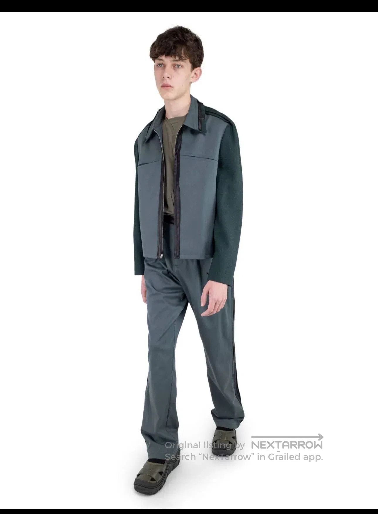 Raf Simons stylish kiko kostadinov ugo side trousers. Size US 36 / EU 52 - 2 Thumbnail