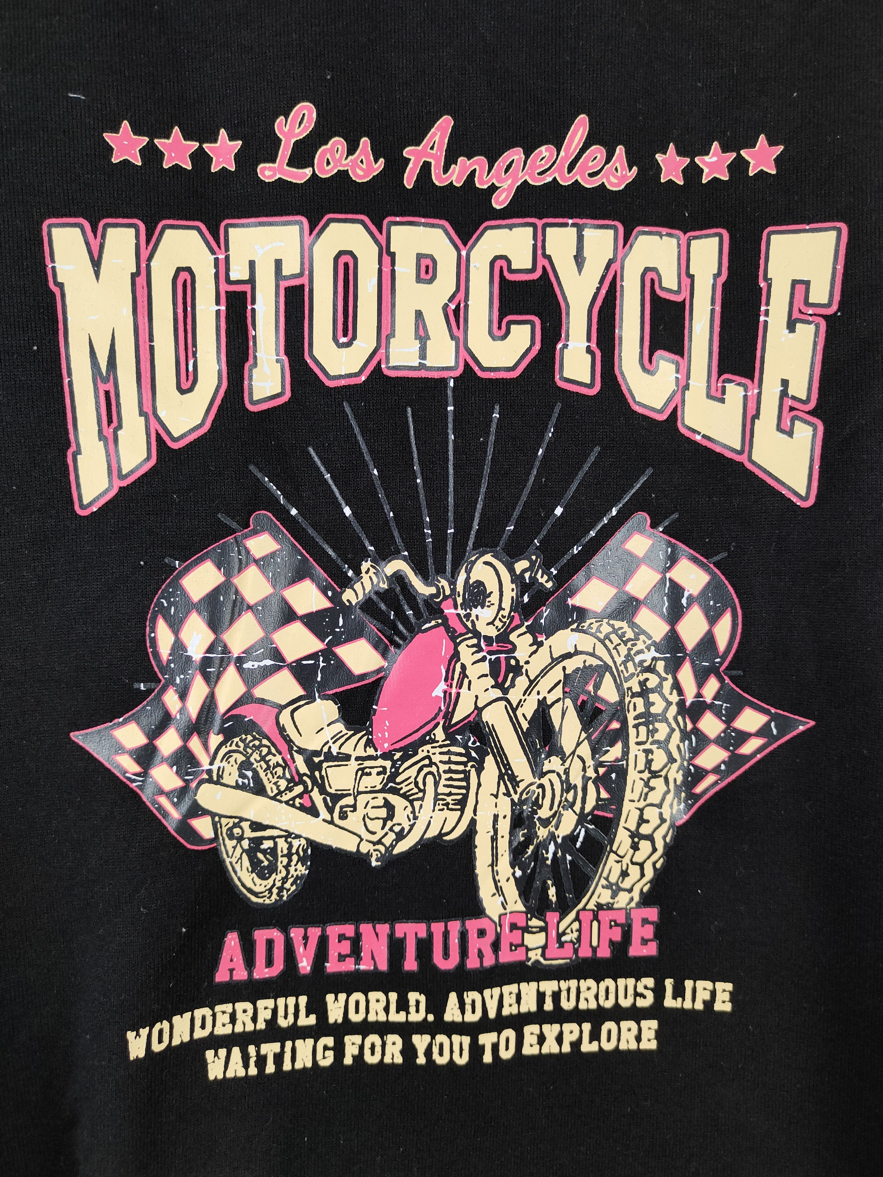 Indian Motorcycle Shein Black Motorcycle Sweatshirts #S2571 Size US XL / EU 56 / 4 - 3 Thumbnail