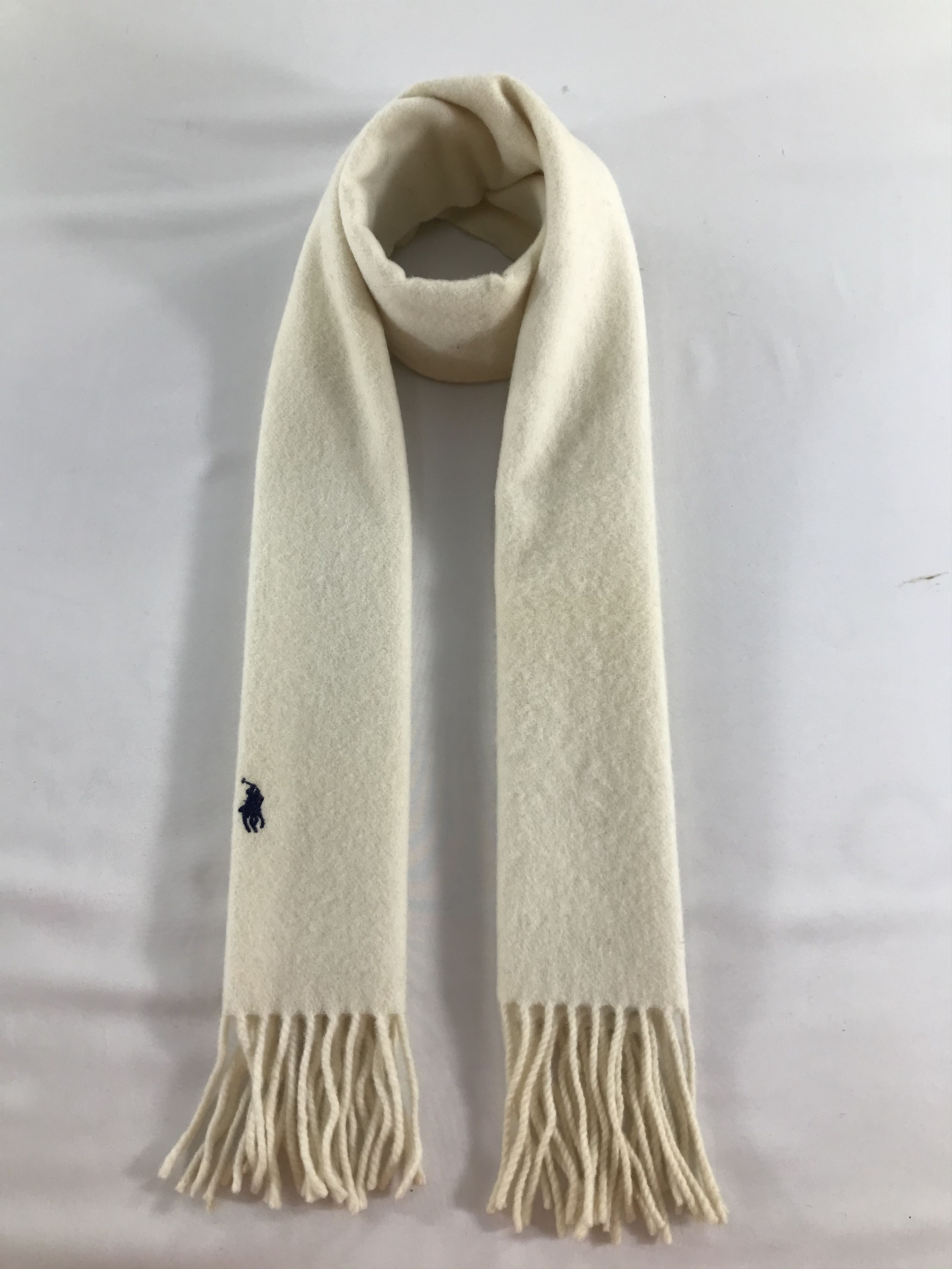 Polo Ralph Lauren Polo Ralph Lauren Wool Scarf Muffler V210 Size ONE SIZE - 1 Thumbnail