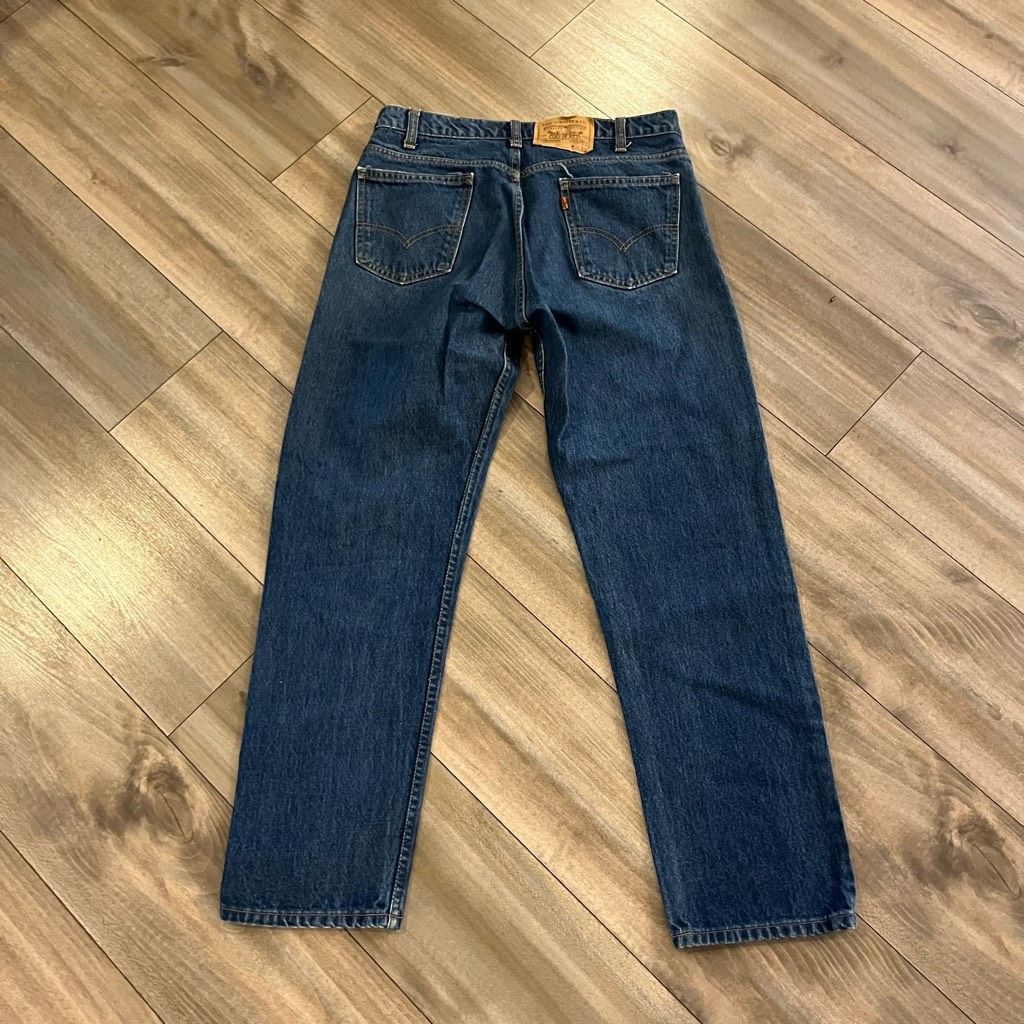 Levi's Vintage Levi 505 Orange Tab Light Wash Jeans Men 34x31 Size US 34 / EU 50 - 4 Thumbnail