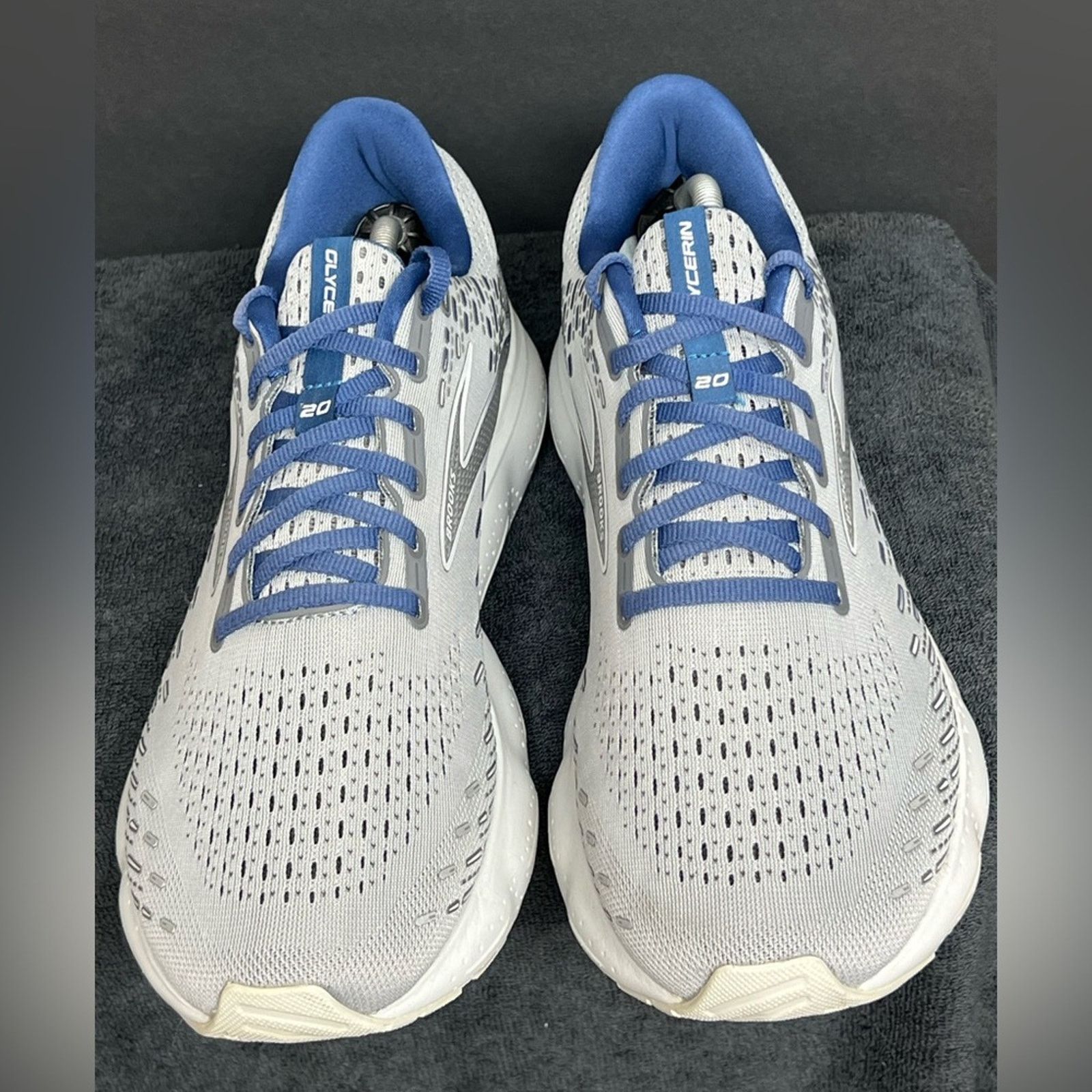 Brooks Brooks Glycerin GTS 20 Mens 13 D Shoe Gray Sneaker WORN ONCE Size US 13 / EU 46 - 5 Thumbnail