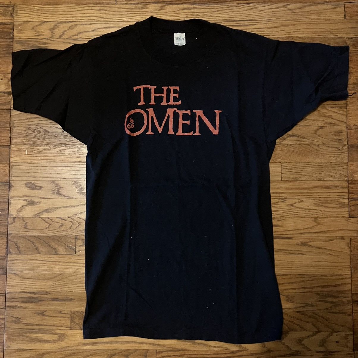 Vintage 1970s The Omen T-Shirt Size US S / EU 44-46 / 1 - 1 Thumbnail