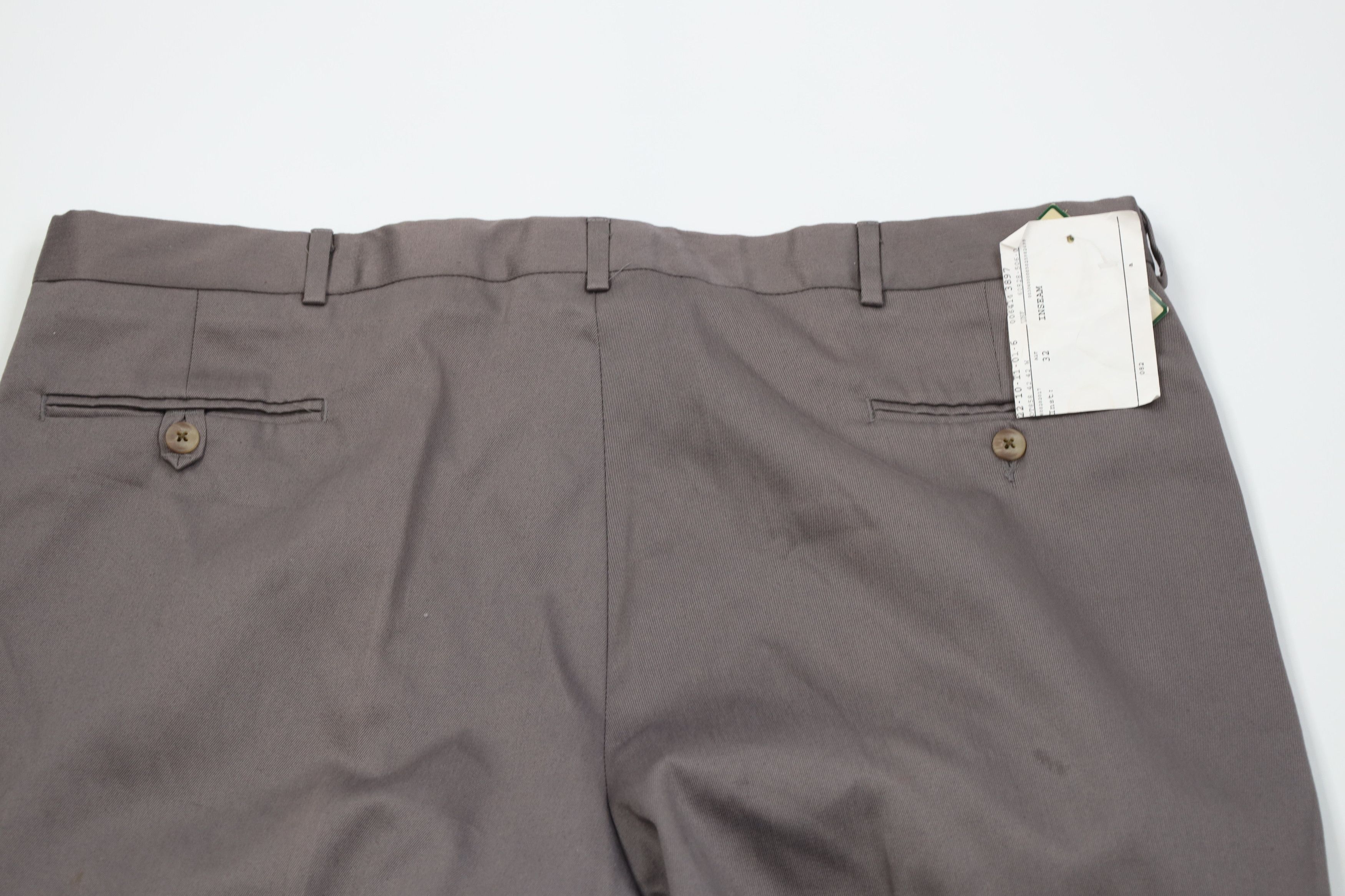 L.L. Bean Deadstock Vintage 90s LL Bean Wide Leg Chino Pants Gray USA Size US 42 / EU 58 - 11 Thumbnail