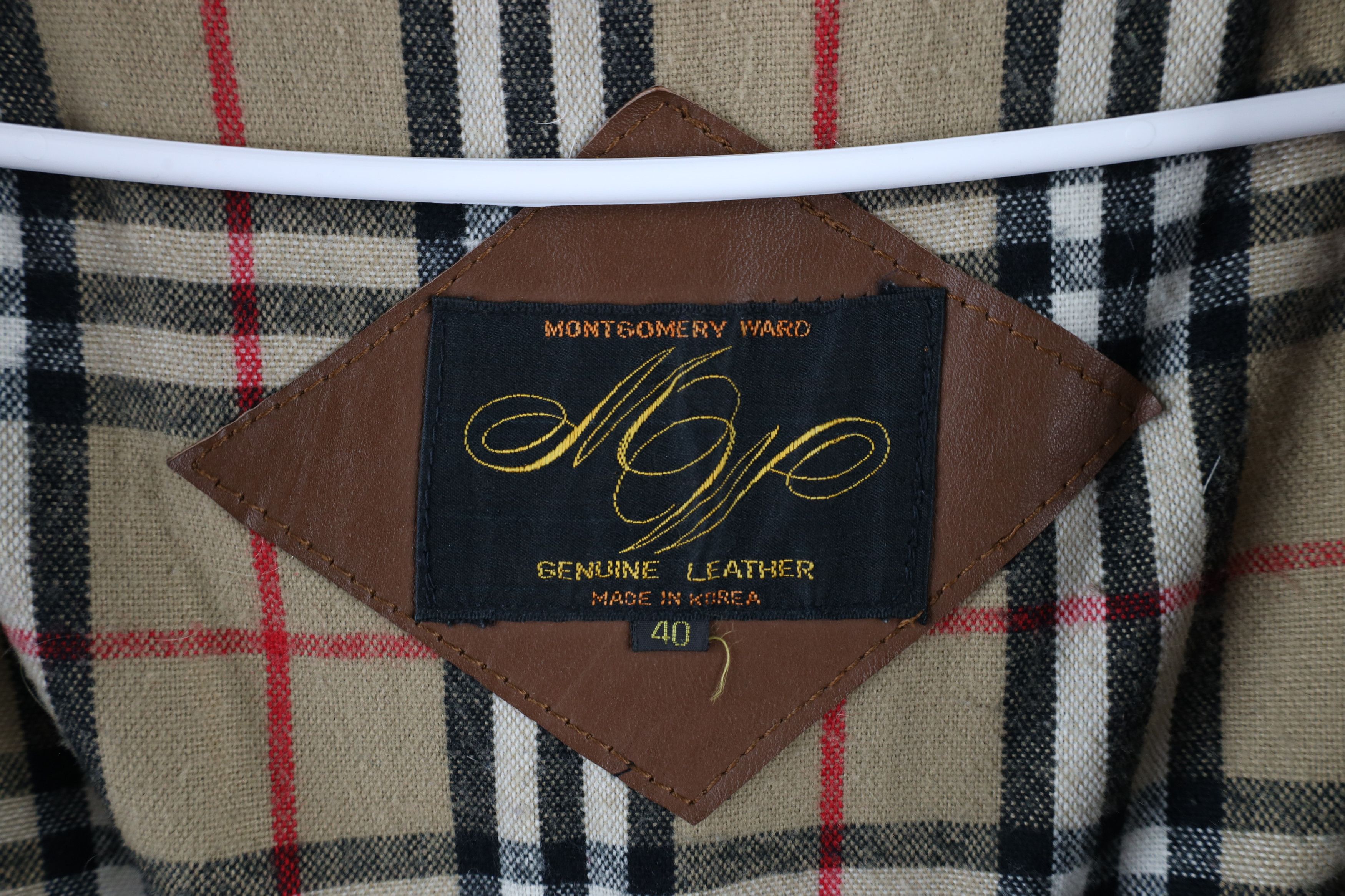 Vintage Vintage 70s Streetwear Lined Leather Bomber Jacket Brown Size US L / EU 52-54 / 3 - 10 Thumbnail