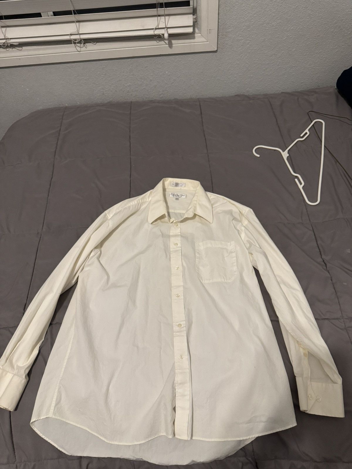 Christian Dior Monsieur Vintage Christian Dior Chemise Dress Shirt Size US L / EU 52-54 / 3 - 1 Thumbnail