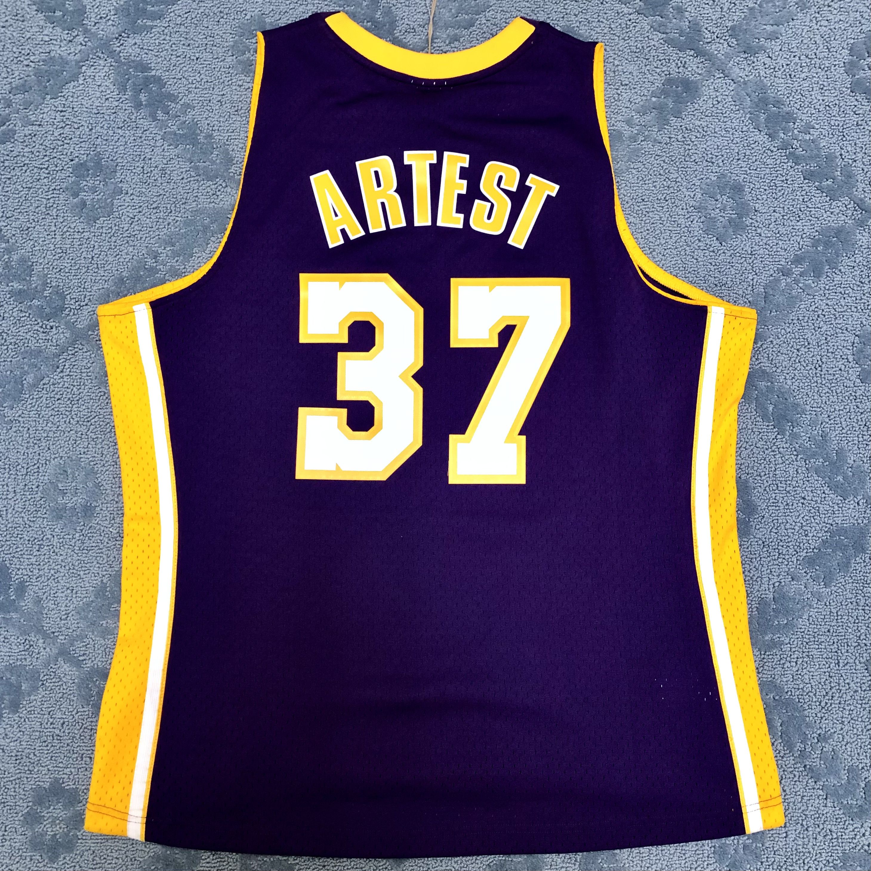 Mitchell & Ness Ron Artest LA Lakers Mitchell Ness Jersey XL Size US XL / EU 56 / 4 - 2 Thumbnail