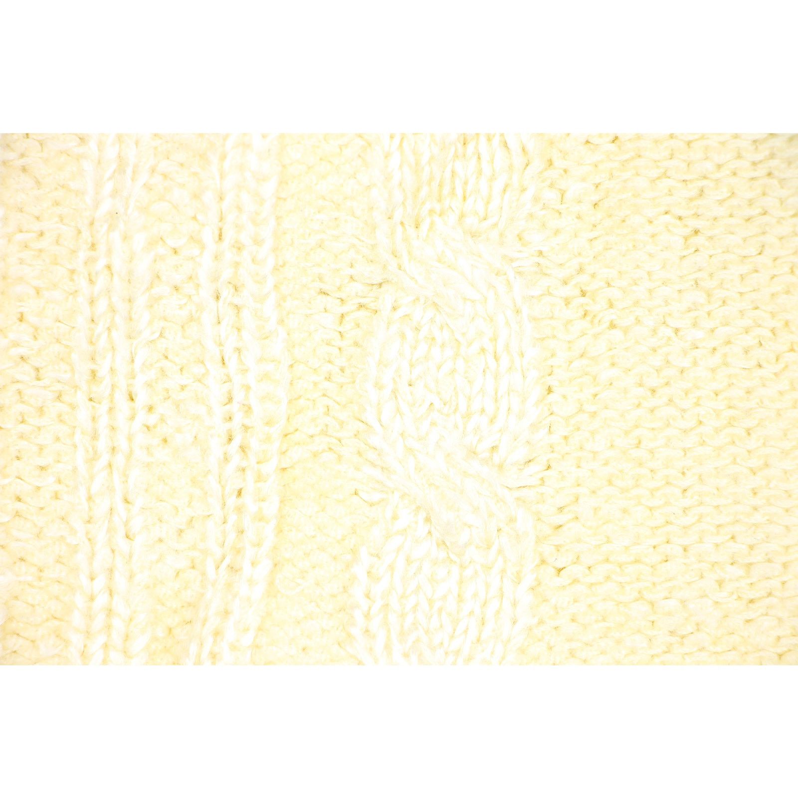 Other 80s Vintage Vertical Cable Knit Pullover Cream Sweater M Size M / US 6-8 / IT 42-44 - 7 Thumbnail