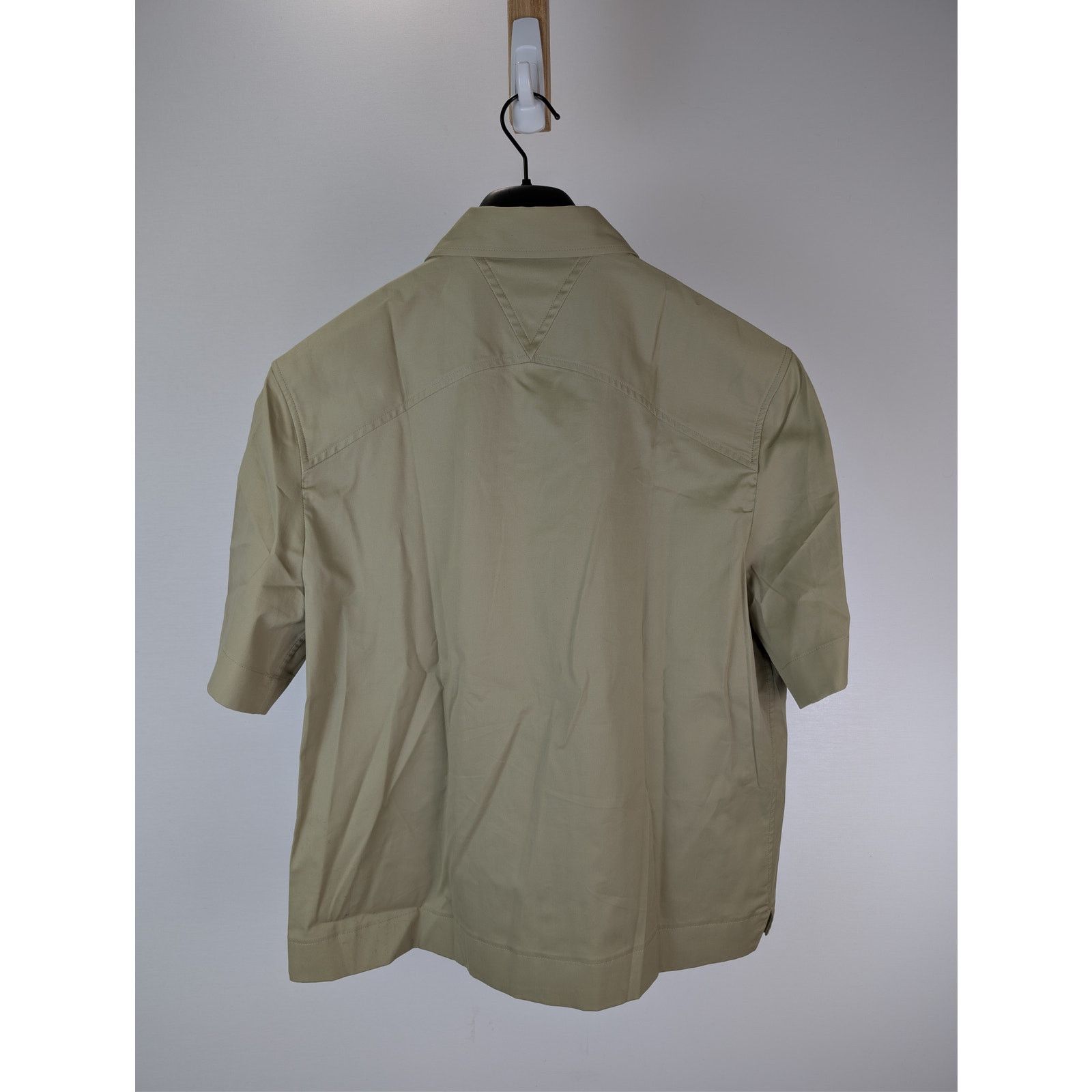 Bottega Veneta o1rshd1 Soft Organic Cotton Shirt in Travertine Size US S / EU 44-46 / 1 - 10 Thumbnail