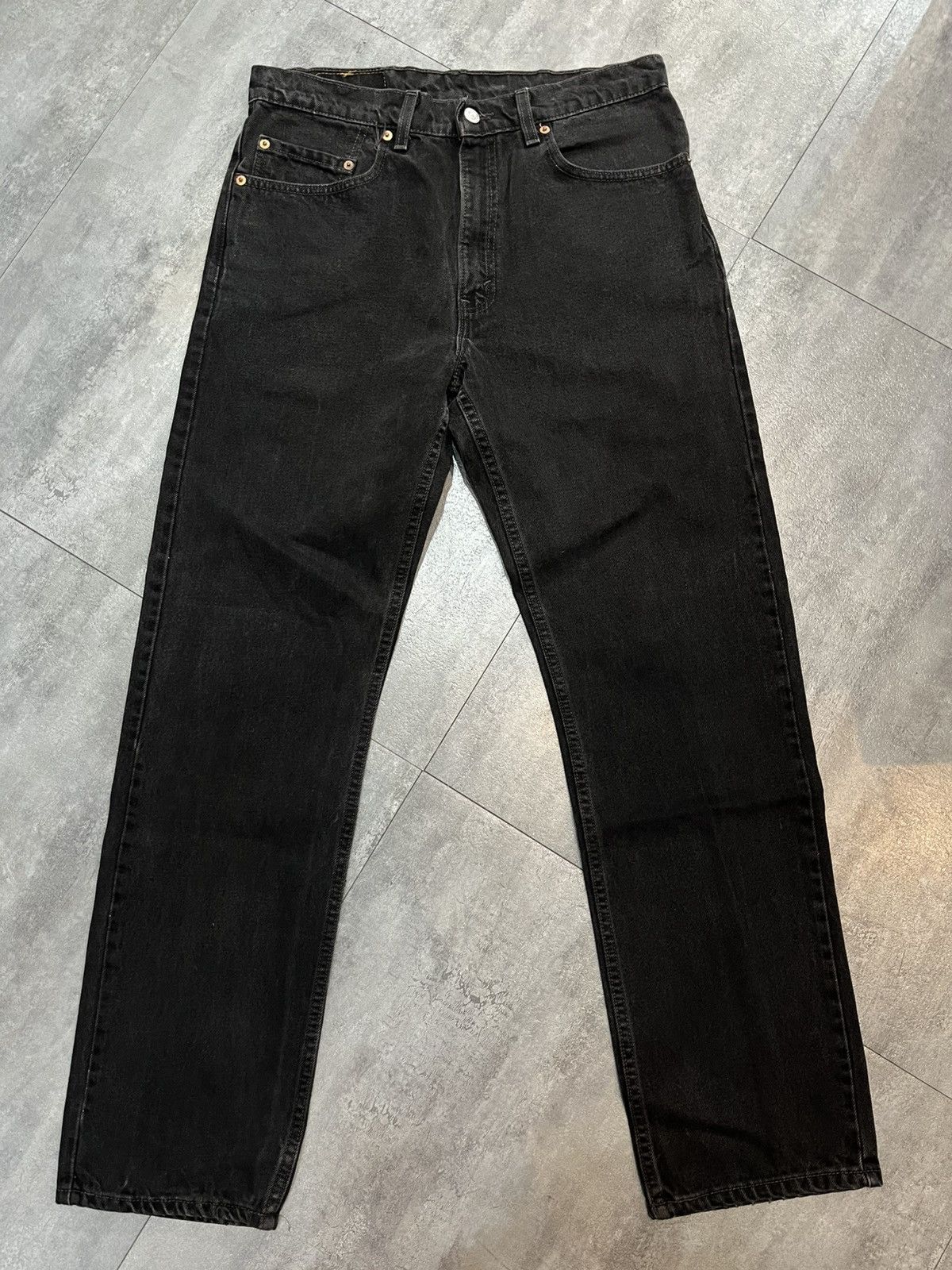Levi's Vintage Clothing Levi’s 505 black denim Size US 33 - 4 Thumbnail