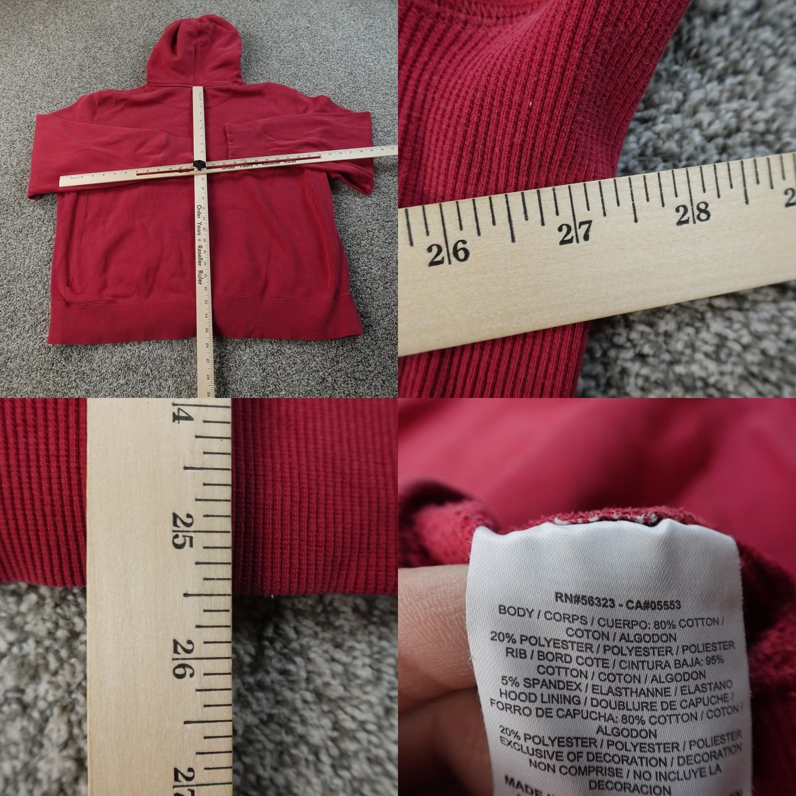 Nike Nike Hoodie Mens 2XL Red Livestrong Pullover Fleece Sweatshirt Swoosh Shirt Sweatshirt Mens Red Nike Hoodie 2XL Pullover Graphic Print Logo Size US XXL / EU 58 / 5 - 8 Thumbnail