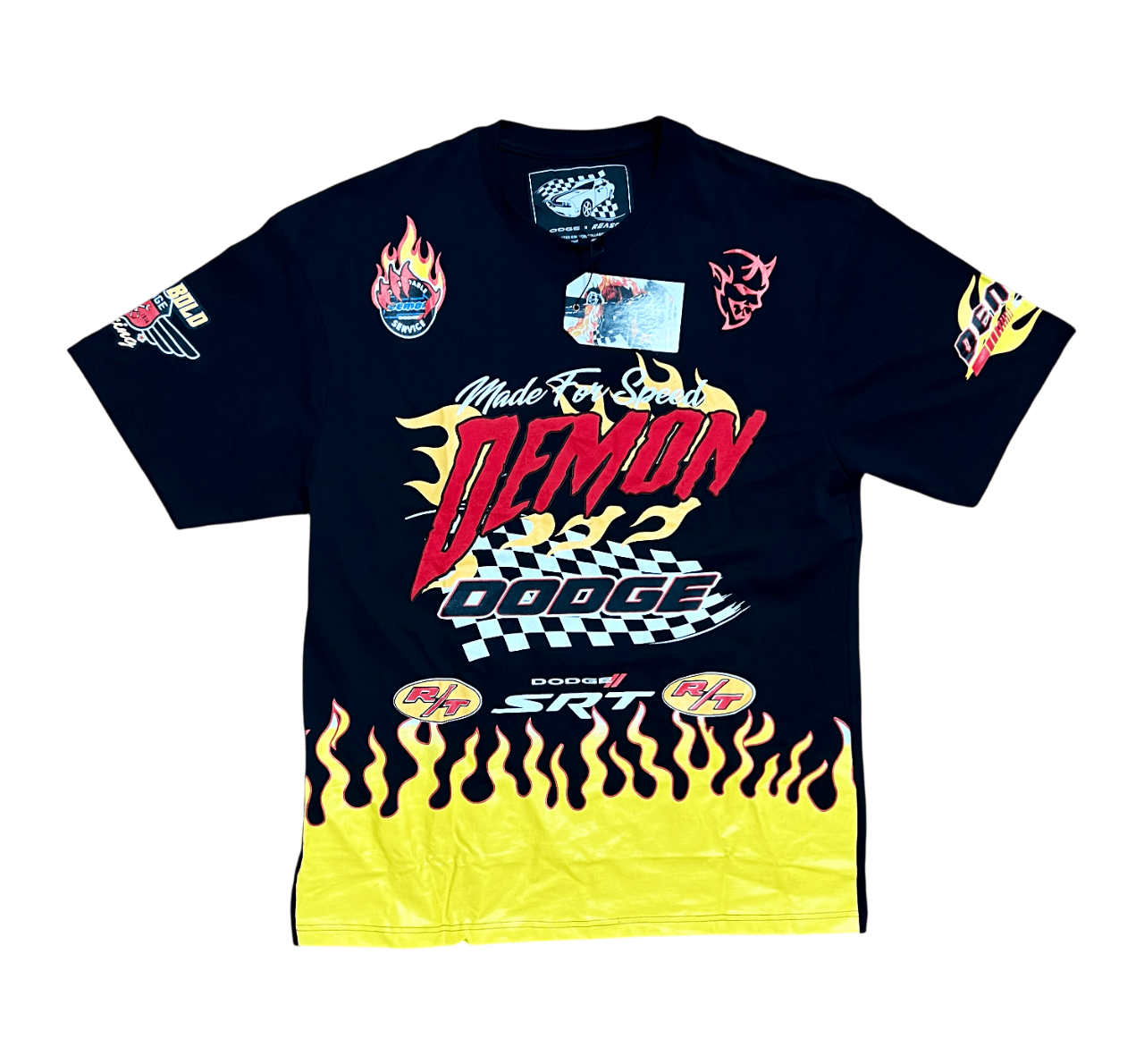 Reason Dodge x Reason SRT Demon Limited Edition Vintage T-Shirt Size US XL / EU 56 / 4 - 1 Thumbnail