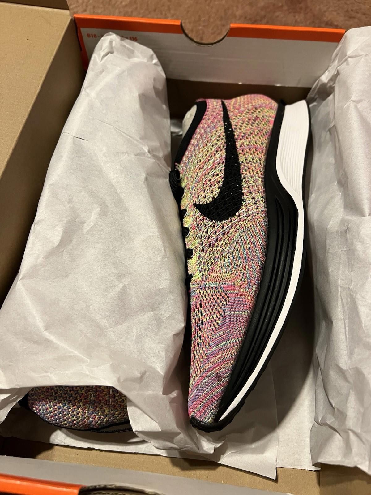 Nike 2013 Nike Flyknit Racer 526628 004 US11 Size US 11 / EU 44 - 4 Thumbnail