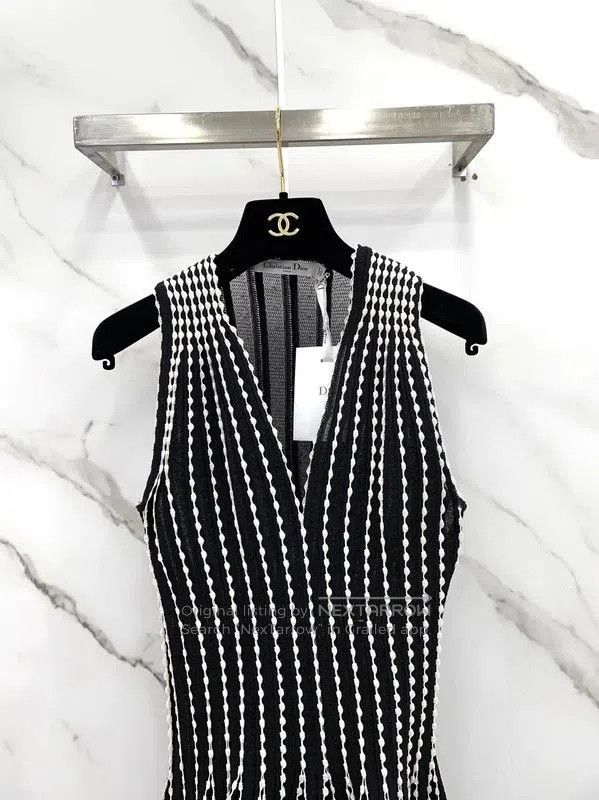 Dior Dior Black Silk Blend Dress . Size M / US 6-8 / IT 42-44 - 4 Thumbnail