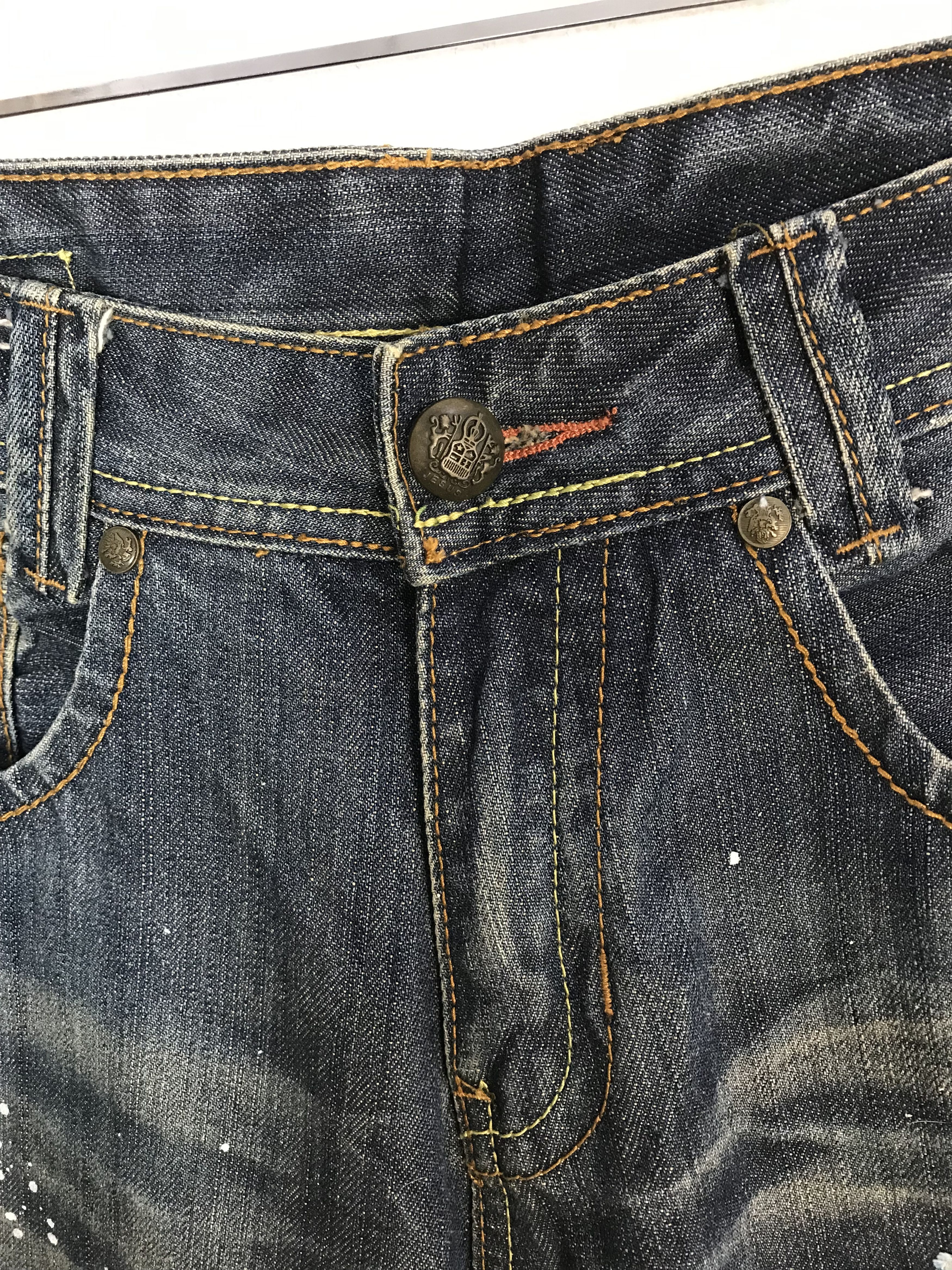 Robins Jeans Distressed Styled Japanese Robins Jeans Straight Cut Size US 32 / EU 48 - 5 Thumbnail