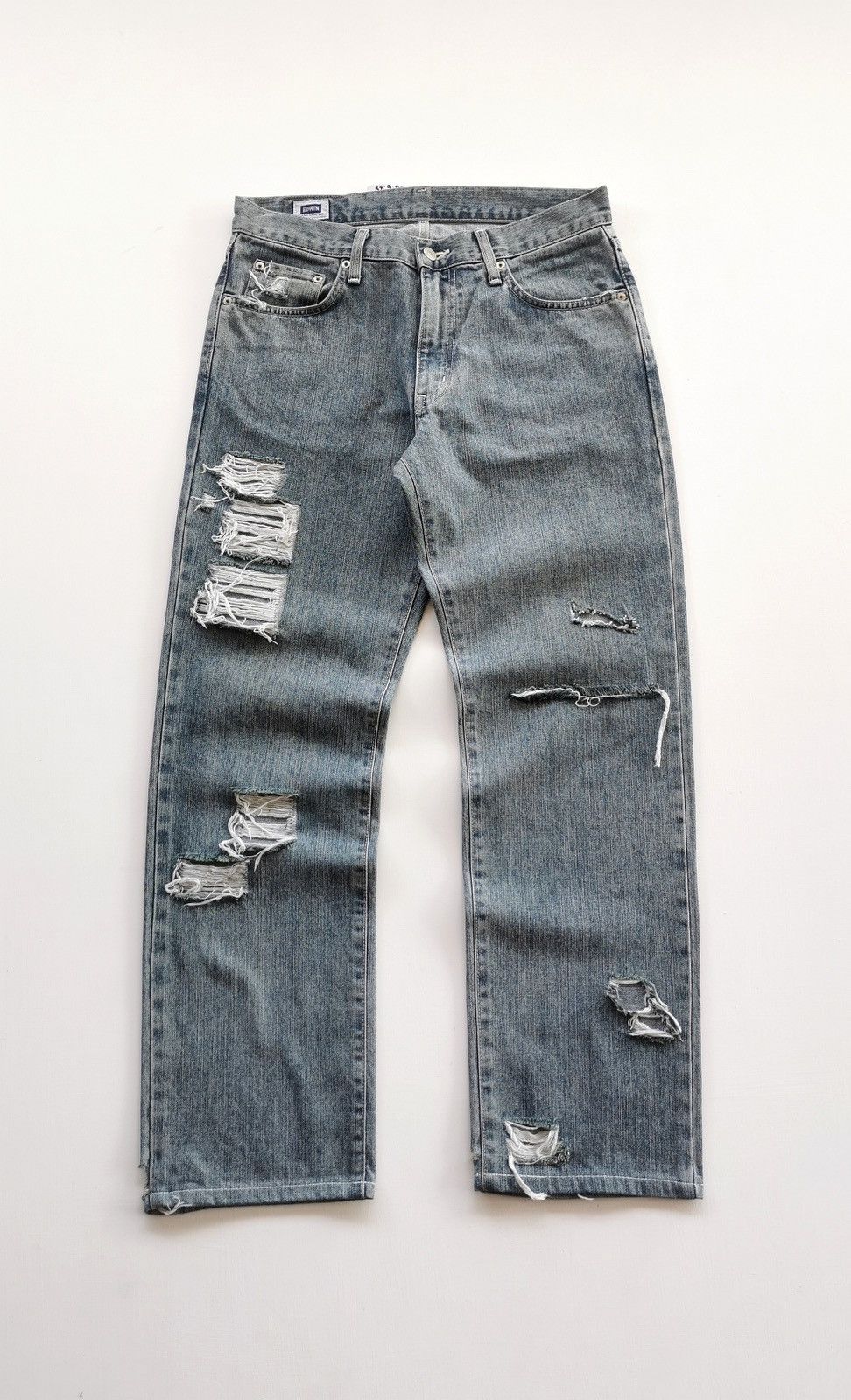 Edwin Edwin 403 Loose Fit Distressed Denim Jeans Size US 32 / EU 48 - 1 Thumbnail
