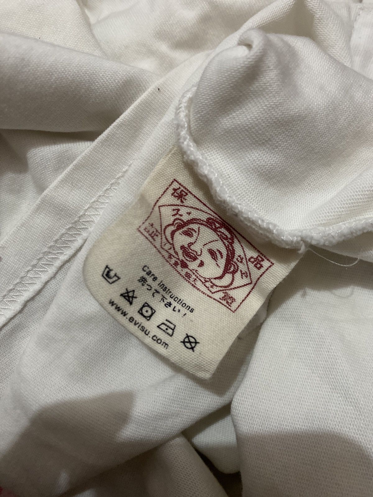 Evisu Tshirt Evisu Daruma Moto Club Size US XL / EU 56 / 4 - 6 Thumbnail