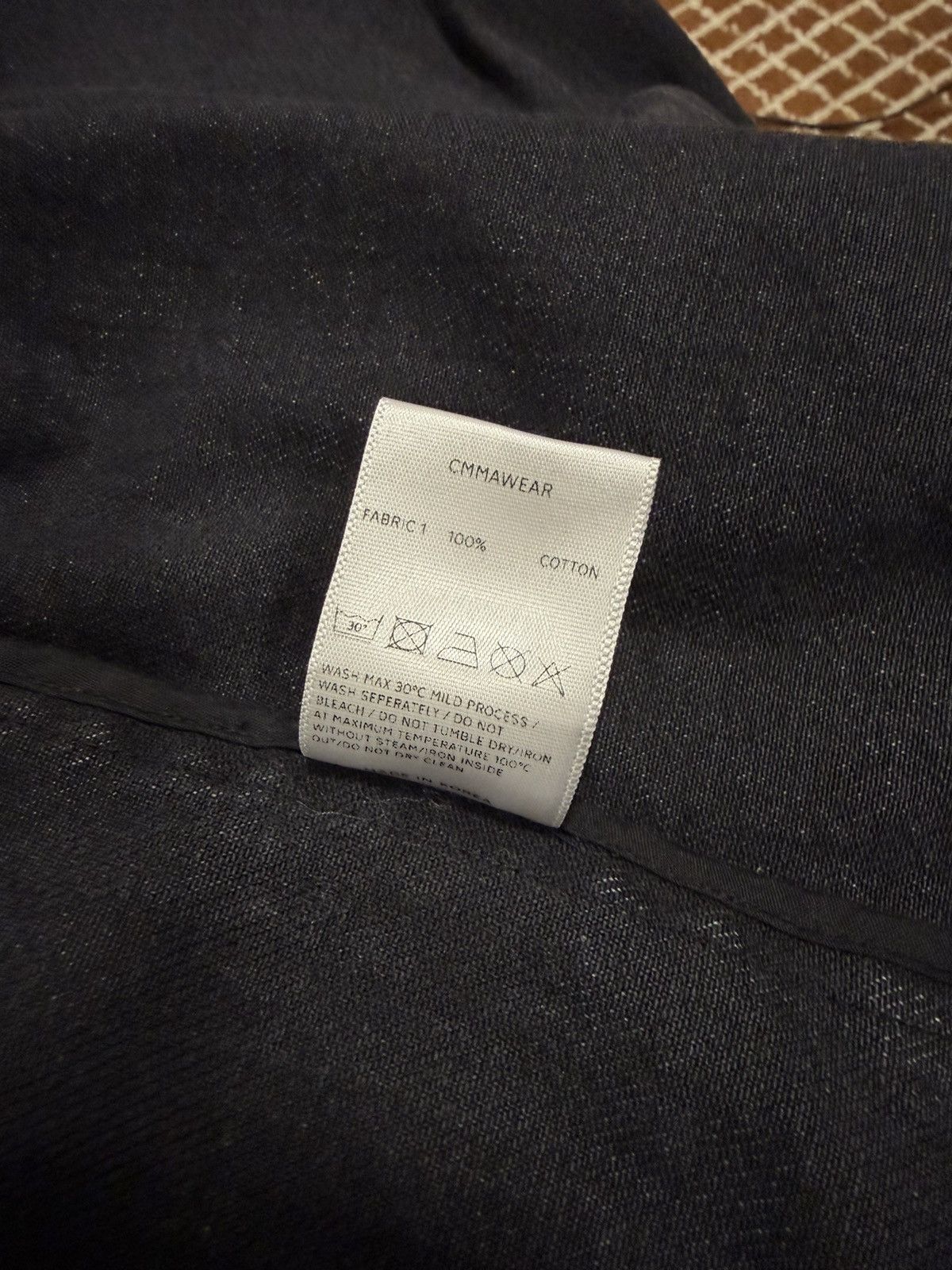 CMMAWEAR Cmmawear mud denim jacket Size US M / EU 48-50 / 2 - 7 Thumbnail