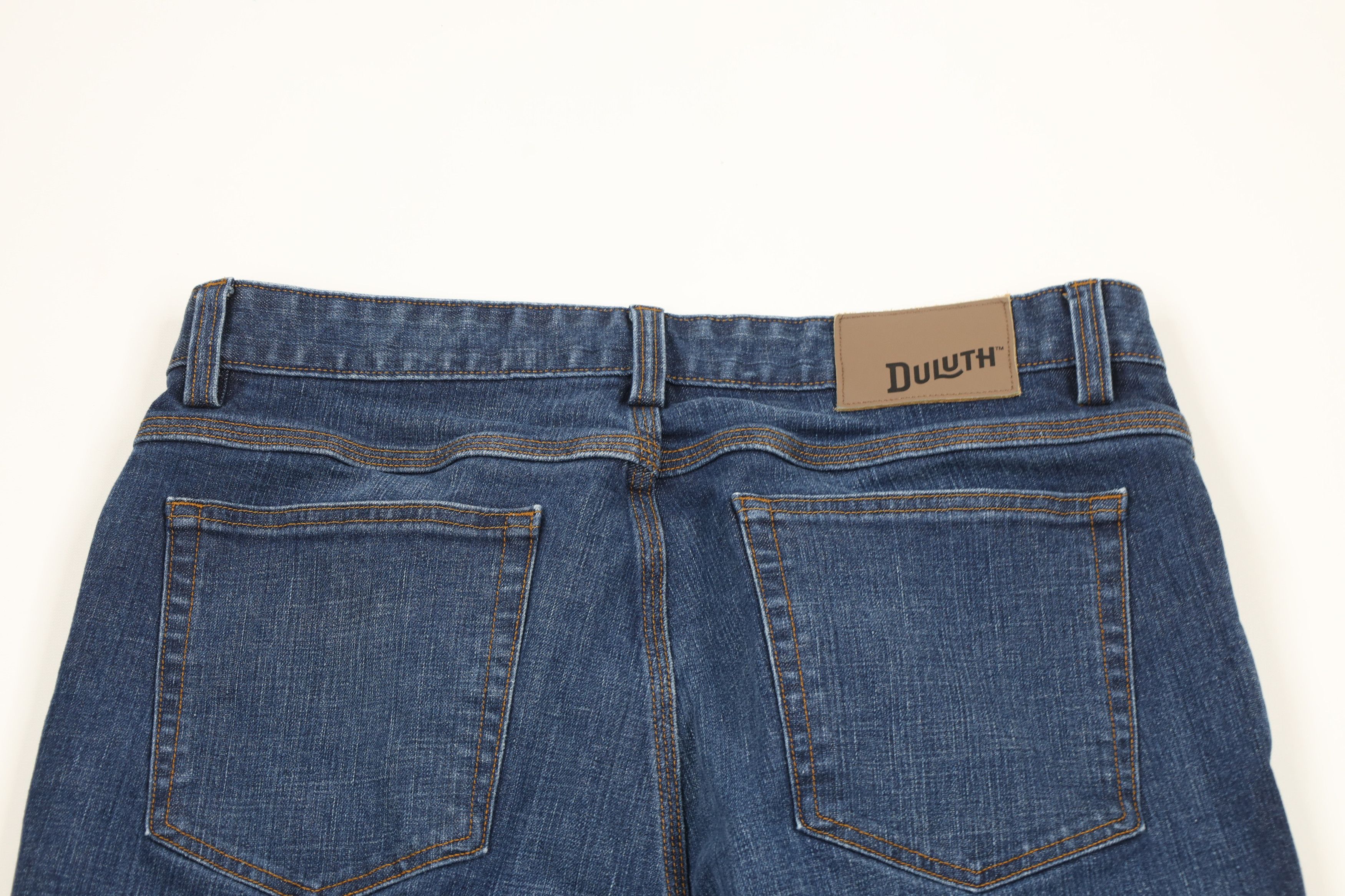 Duluth Trading Company × Vintage Duluth Trading Co Fire Hose Relaxed Fit 5 Pocket Jeans Size US 35 - 7 Thumbnail