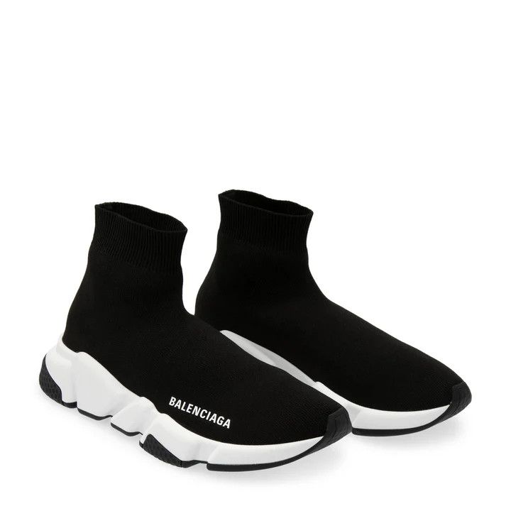 Balenciaga o1bcso1str0226 Speed Sneakers In Black Size US 12 / IT 42 - 2 Thumbnail