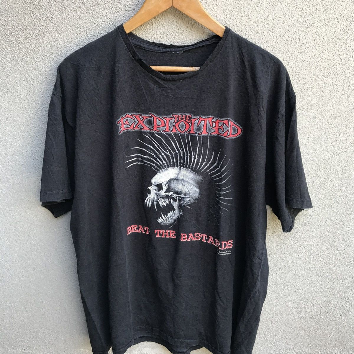 Band Tees Vintage THE EXPLOITED band tee usa tour 03 punk Size US XL / EU 56 / 4 - 2 Thumbnail