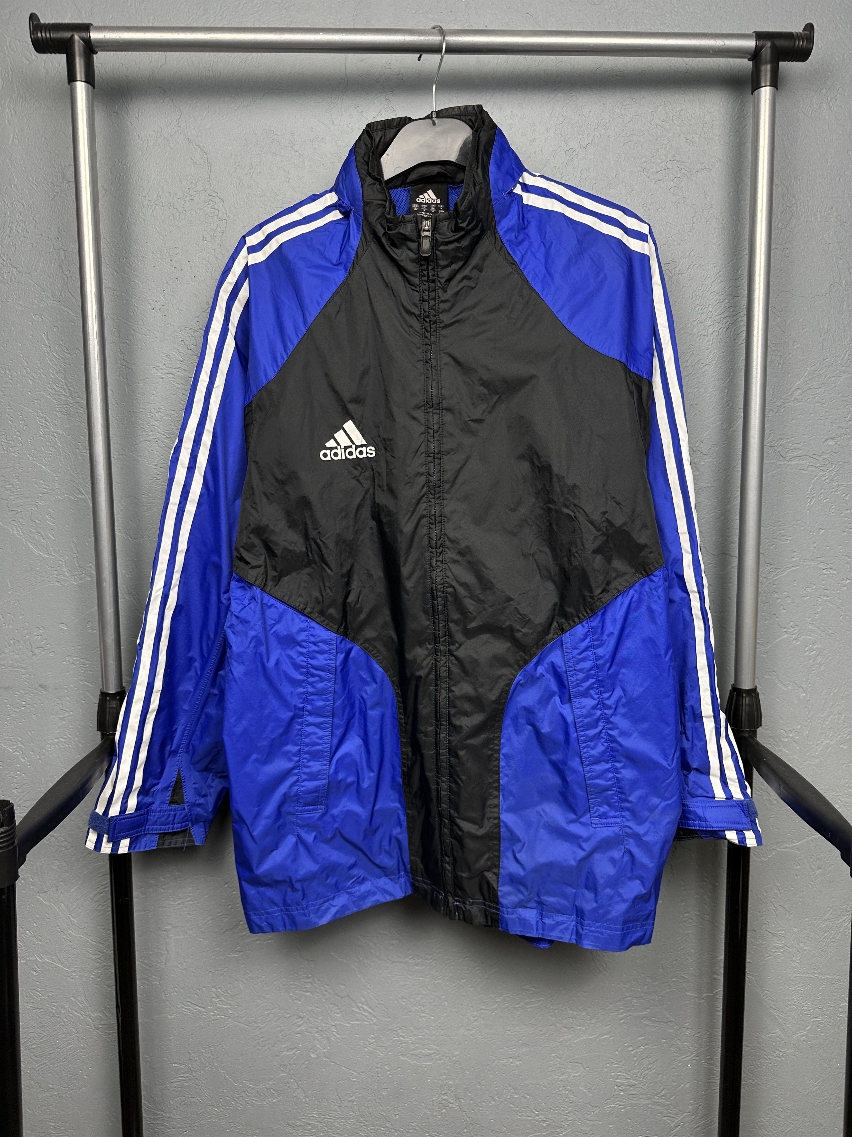 Adidas Adidas Vintage Mens Windbreaker Nylon Jacket Size US S / EU 44-46 / 1 - 1 Thumbnail