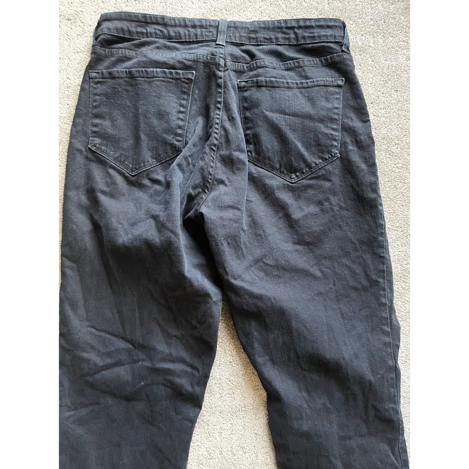 NYDJ NYDJ Jeans Women's Black Size 12 Skinny Leg Not Your Daughters Jeans Size 34" / US 12 / IT 48 - 4 Thumbnail