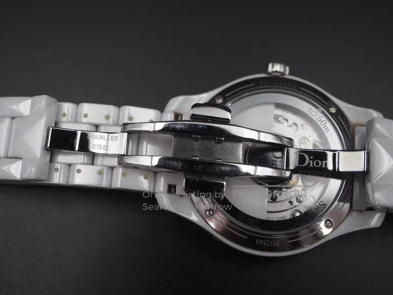 Dior Dior Ceramic bezel diamond mechanical watch Size ONE SIZE - 5 Thumbnail