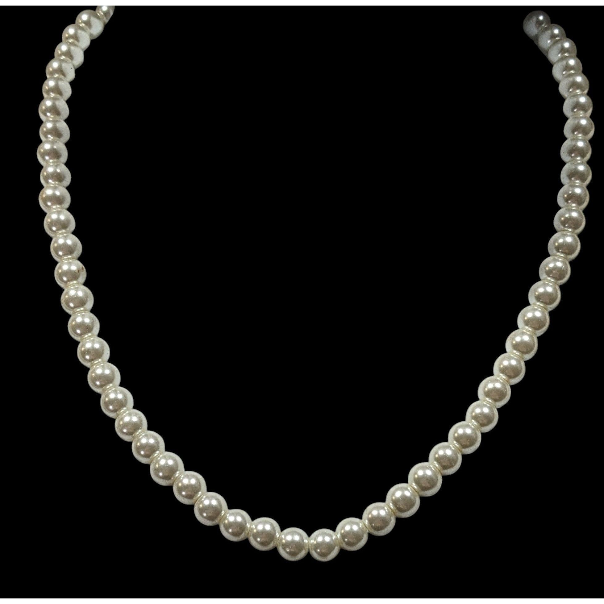 Other Classic Elegant Adjustable Faux Pearl Necklace Size ONE SIZE - 4 Thumbnail
