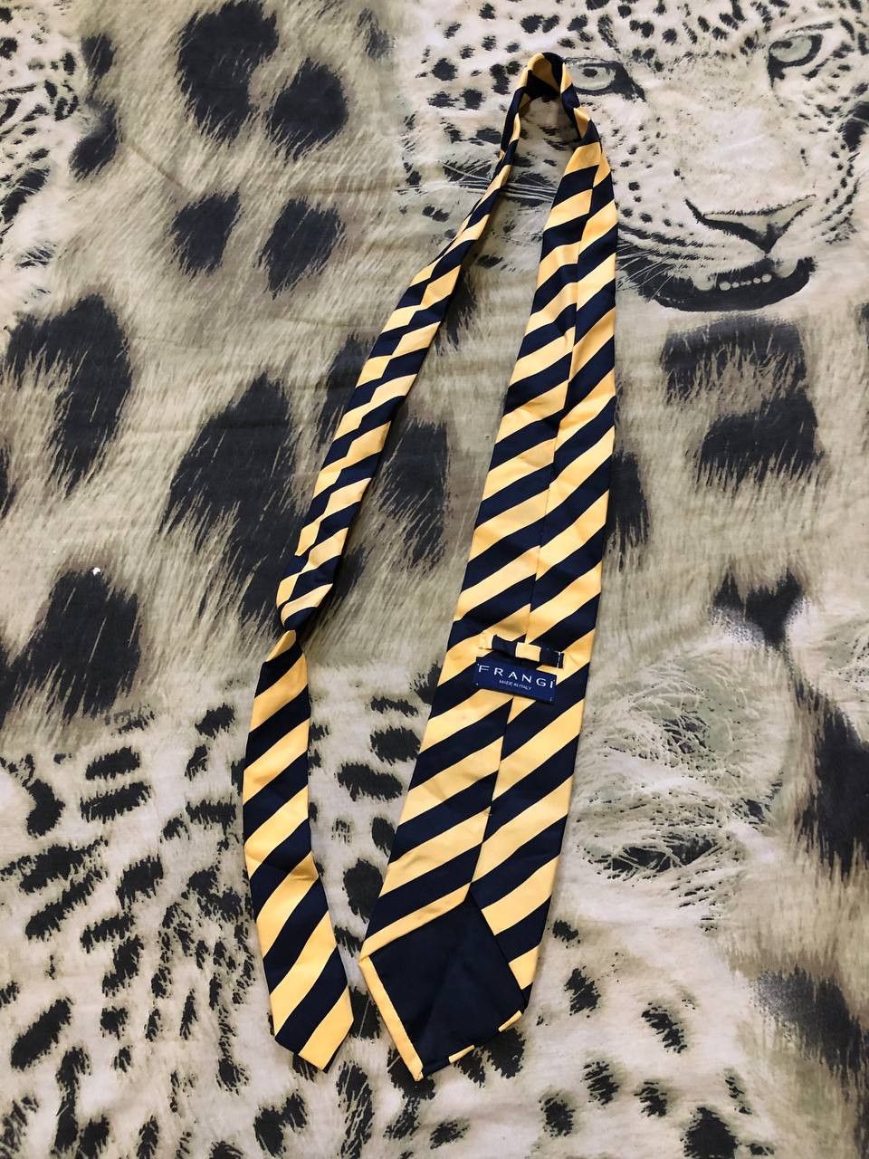 Vintage Vintage Frangi Striped Classic Tie Size ONE SIZE - 6 Thumbnail