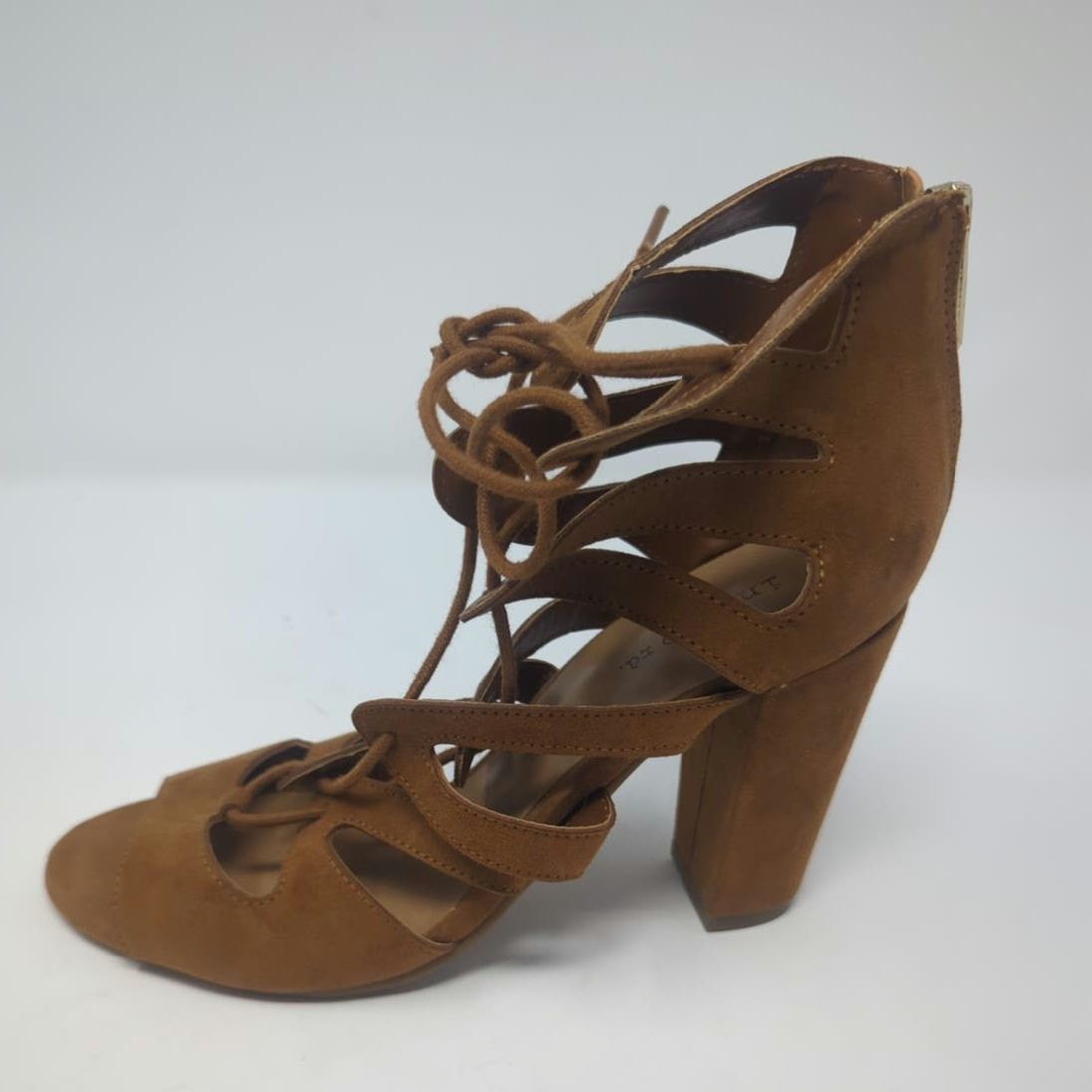Other Indigo Rd gladiator tie suede heels Womens Size 7.5 Size US 7.5 / IT 37.5 - 2 Thumbnail