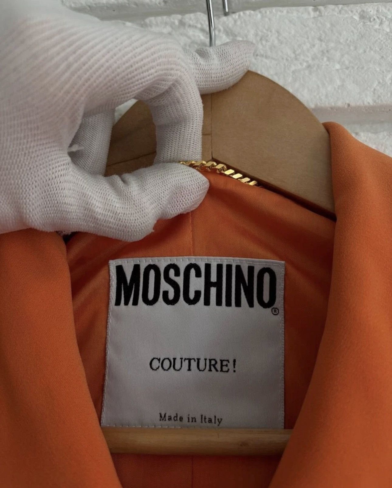 Moschino Moschino Couture Women's blazer orange vintage Made in Italy Size M / US 6-8 / IT 42-44 - 17 Thumbnail