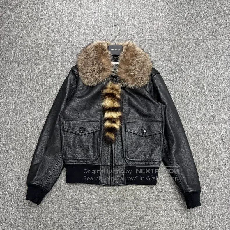 Givenchy Givenchy Fur Collar Leather Jacket Size US M / EU 48-50 / 2 - 1 Thumbnail