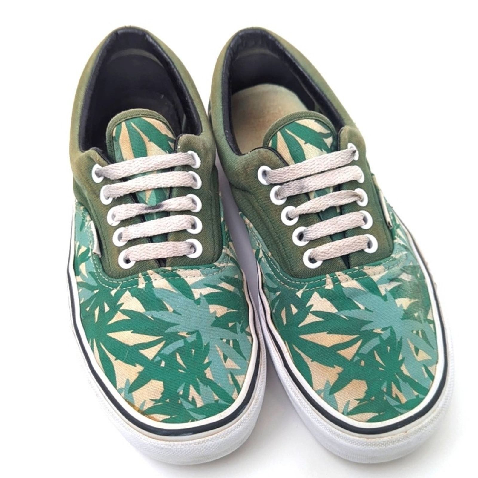 Vans Rare Mary-J Leaf Low Top Vans - 7.5/9 Size US 9 / IT 39 - 1 Thumbnail