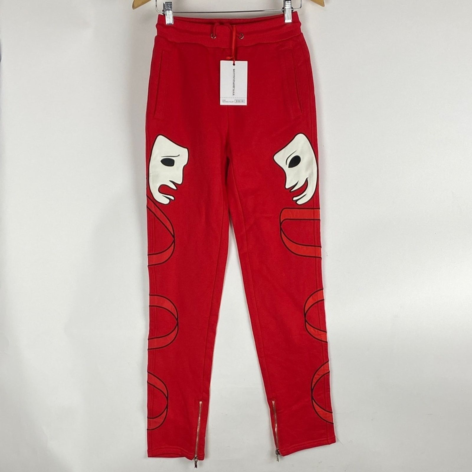 Asahi NWT Asaali Jean Co. Men's 1st Laugh Now Cry Later Sweatpants Size US 27 - 1 Thumbnail