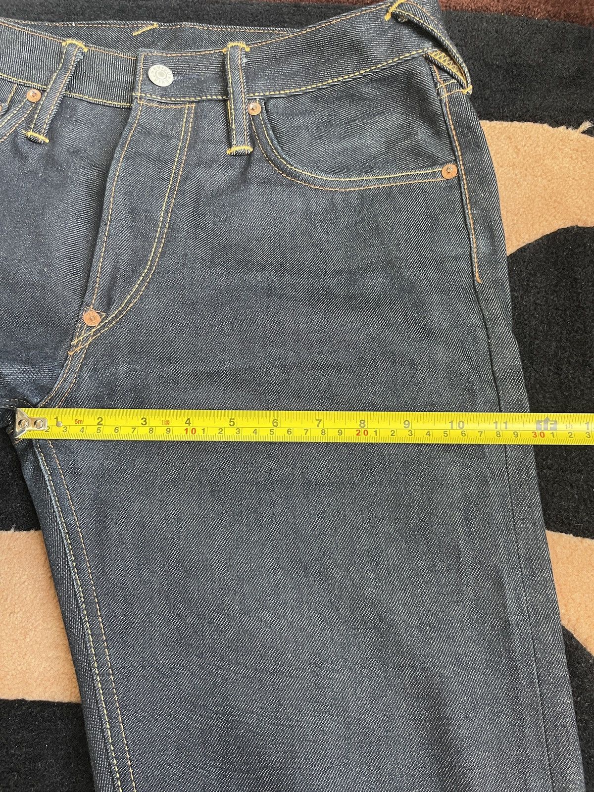 Evisu evisu embroidery daicock style jeans size：29x34 Size US 29 - 12 Thumbnail