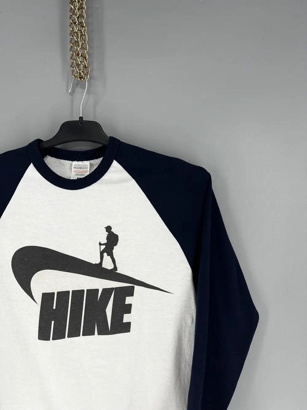Vintage Vintage 90s "Nike" Hike T-Shirt Big Tag Size US M / EU 48-50 / 2 - 5 Thumbnail