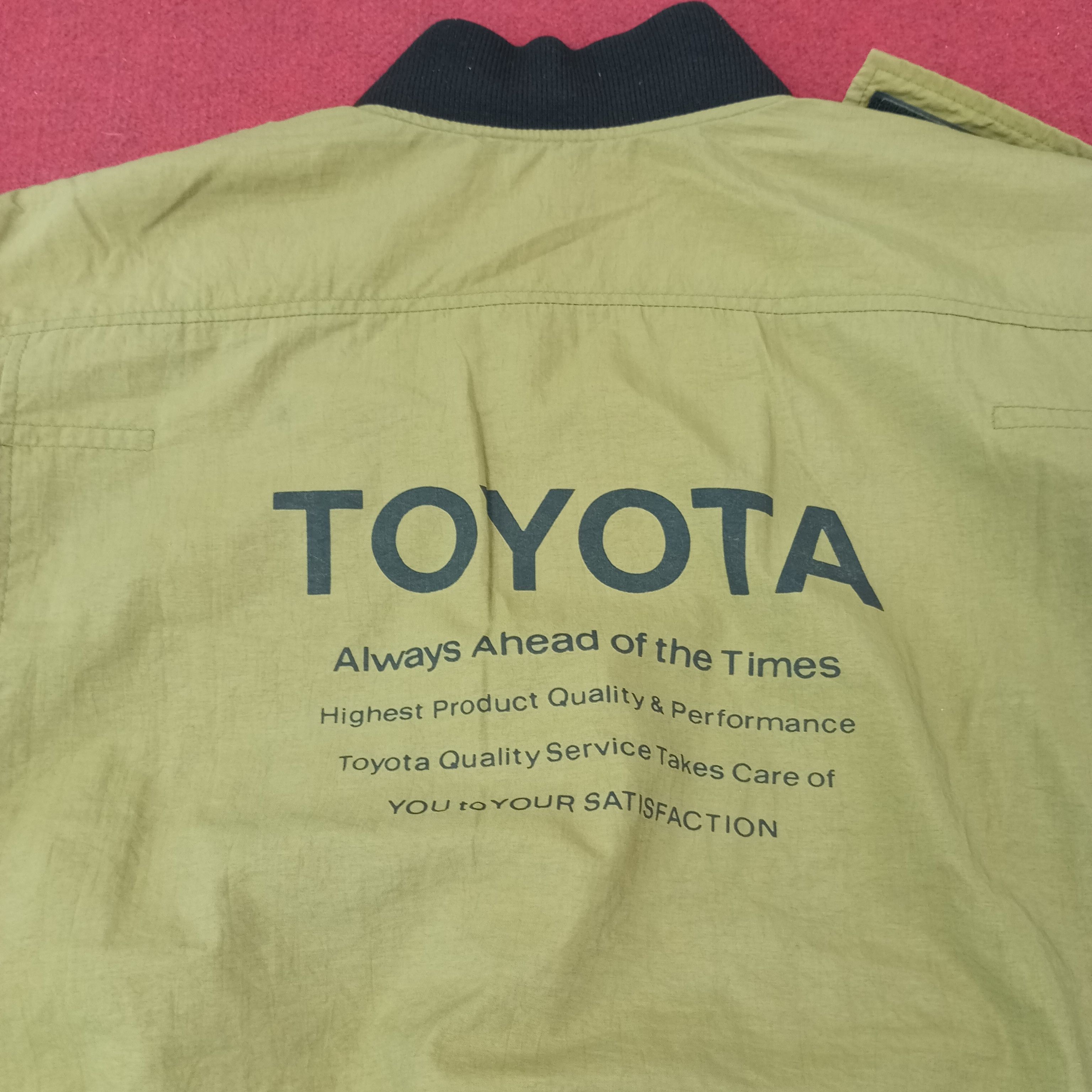 Japanese Brand × Vintage Toyota Japanese Motorsports Racing Style Jacket c231n16 Size US L / EU 52-54 / 3 - 2 Thumbnail