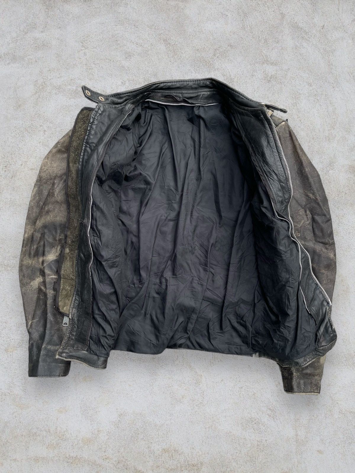 14th Addiction 🔥Vintage Esprit USA Genuine Leather Rider Jacket Size US S / EU 44-46 / 1 - 5 Thumbnail
