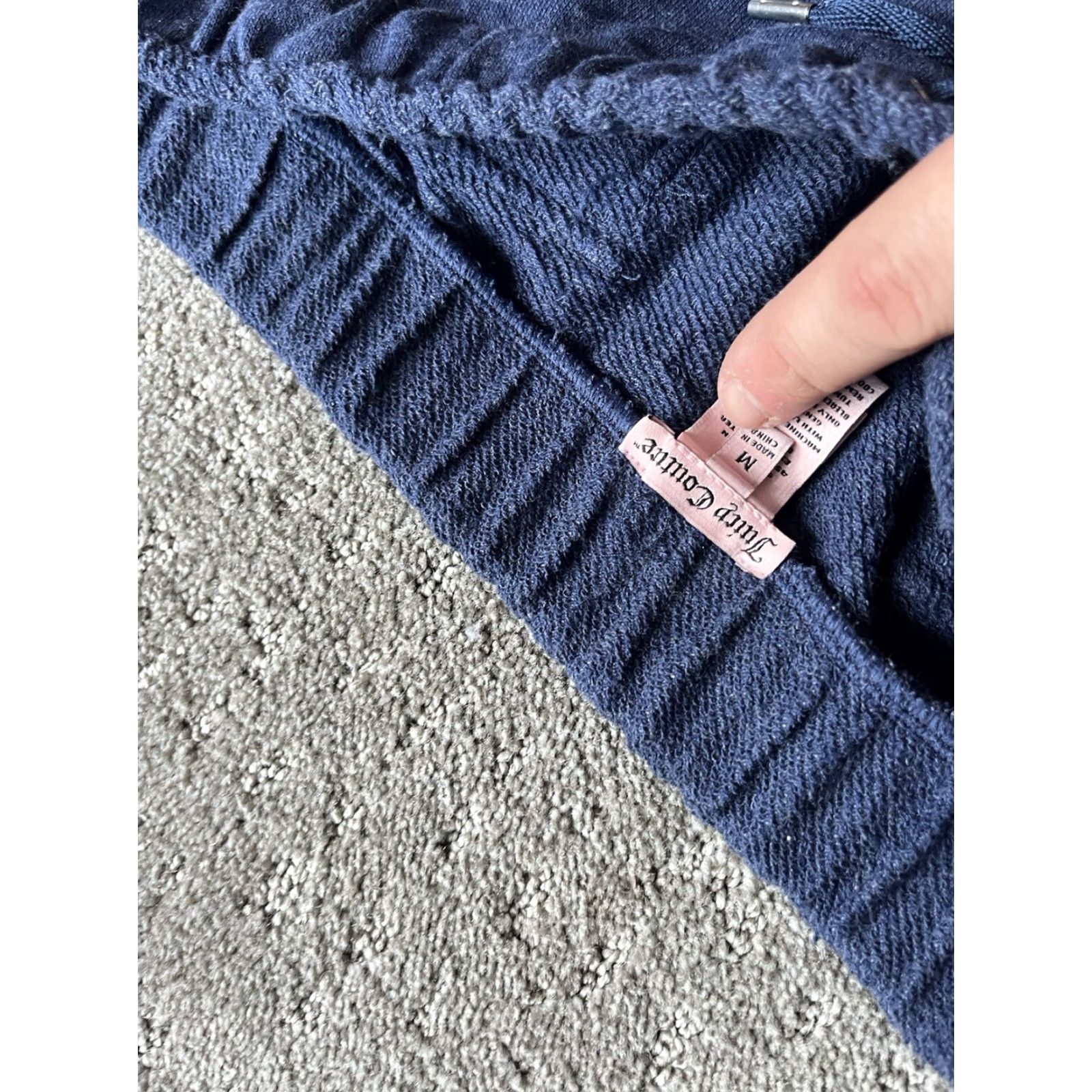 Juicy Couture Juicy Couture Sweatpants Pocket Cotton Polyester Casual Pants Size M Blue 2000s Womens Size 32" / US 10 / IT 46 - 5 Thumbnail
