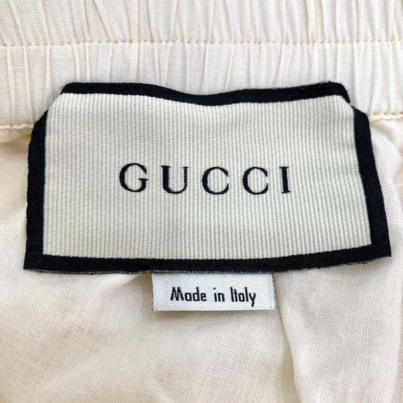 Gucci Gucci Beige logo double G full print cotton casual shorts 2 Size US 40 / EU 56 - 5 Thumbnail