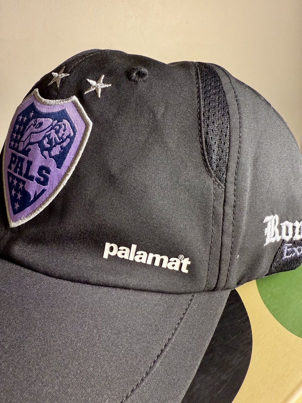 Palace Palace Palamat Shell 6-Panel Black Hat Size ONE SIZE - 7 Thumbnail