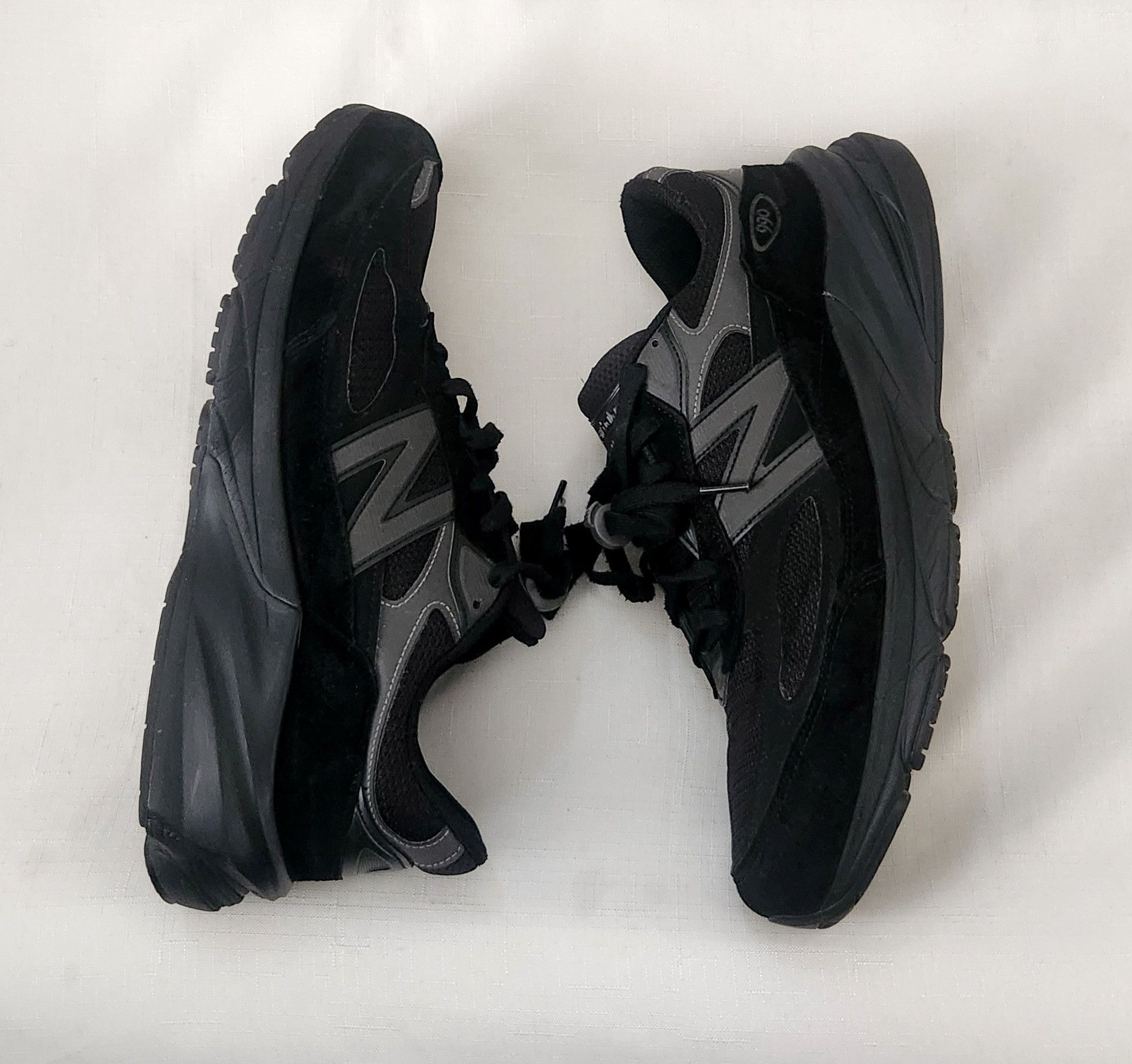 New Balance New Balance 990v6 Made in USA Triple Black SZ 11.5 X-Wide 4E Size US 11.5 / EU 44-45 - 5 Thumbnail