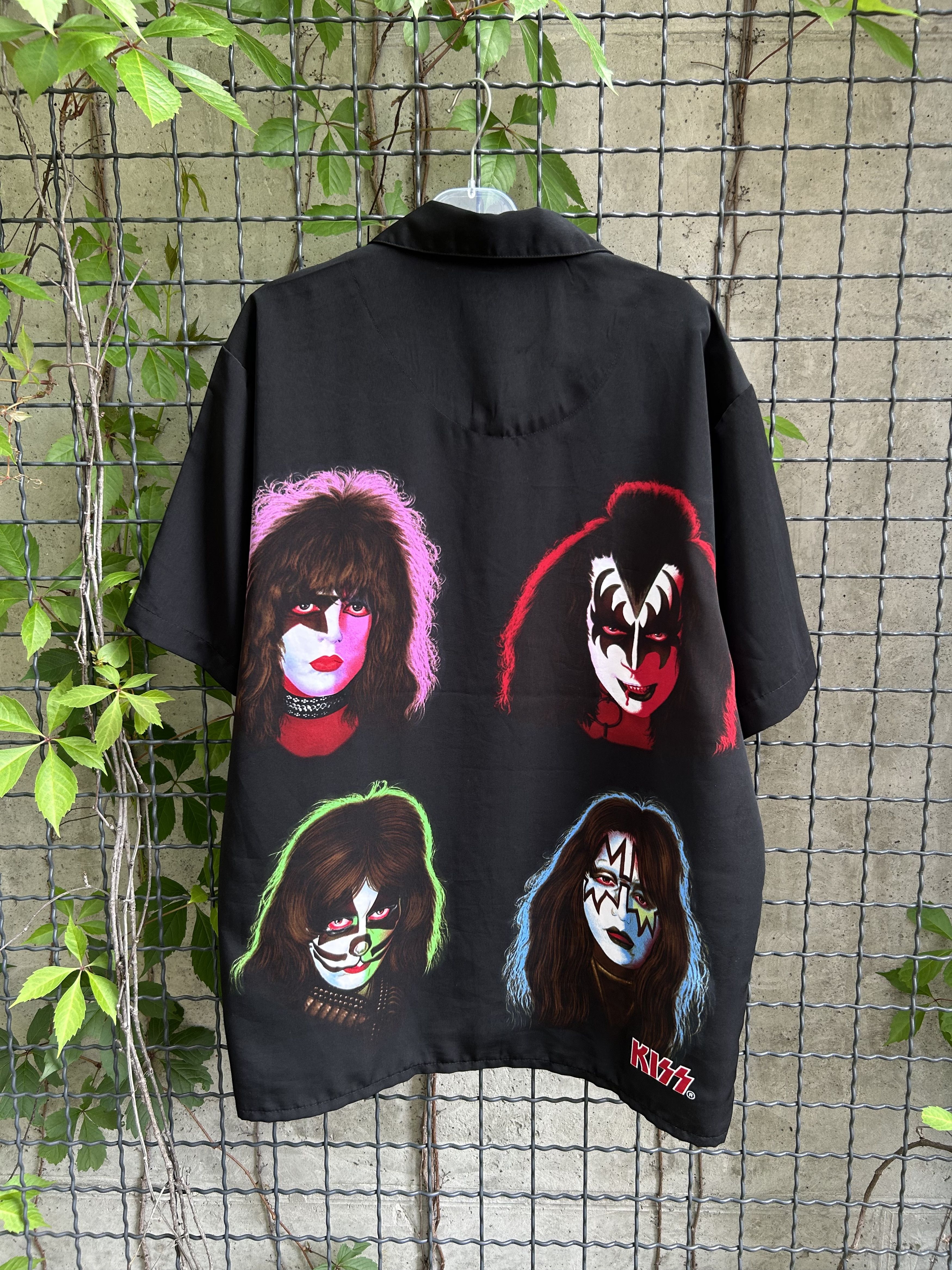 Band Tees Vintage 2001 Kiss Rock Band Button Up Shirt Size US L / EU 52-54 / 3 - 2 Thumbnail