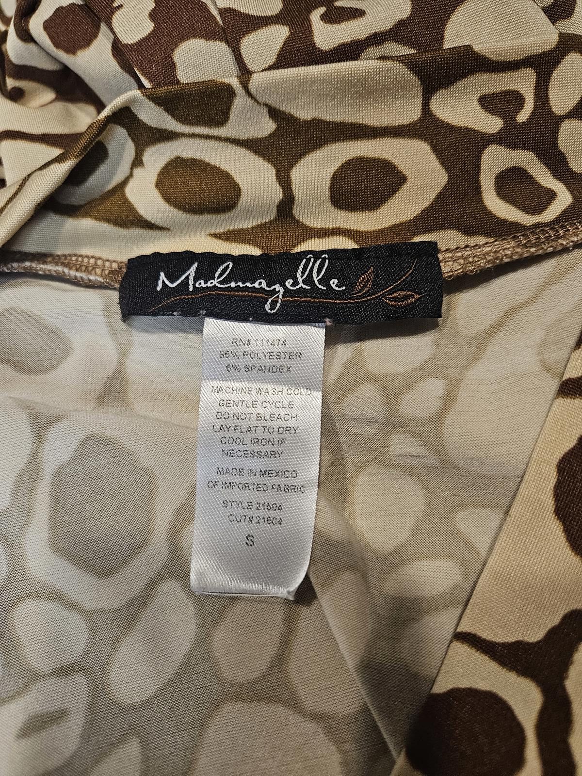 Designer Madmazelle Women's Maxi Dress with Animal Print Size S / US 4 / IT 40 - 5 Thumbnail