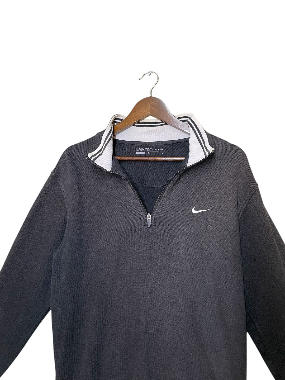 Nike NIKE GOLF HALF ZIPPER EMBROIDERED SMALL LOGO SWEATSHIRT Size US M / EU 48-50 / 2 - 4 Thumbnail