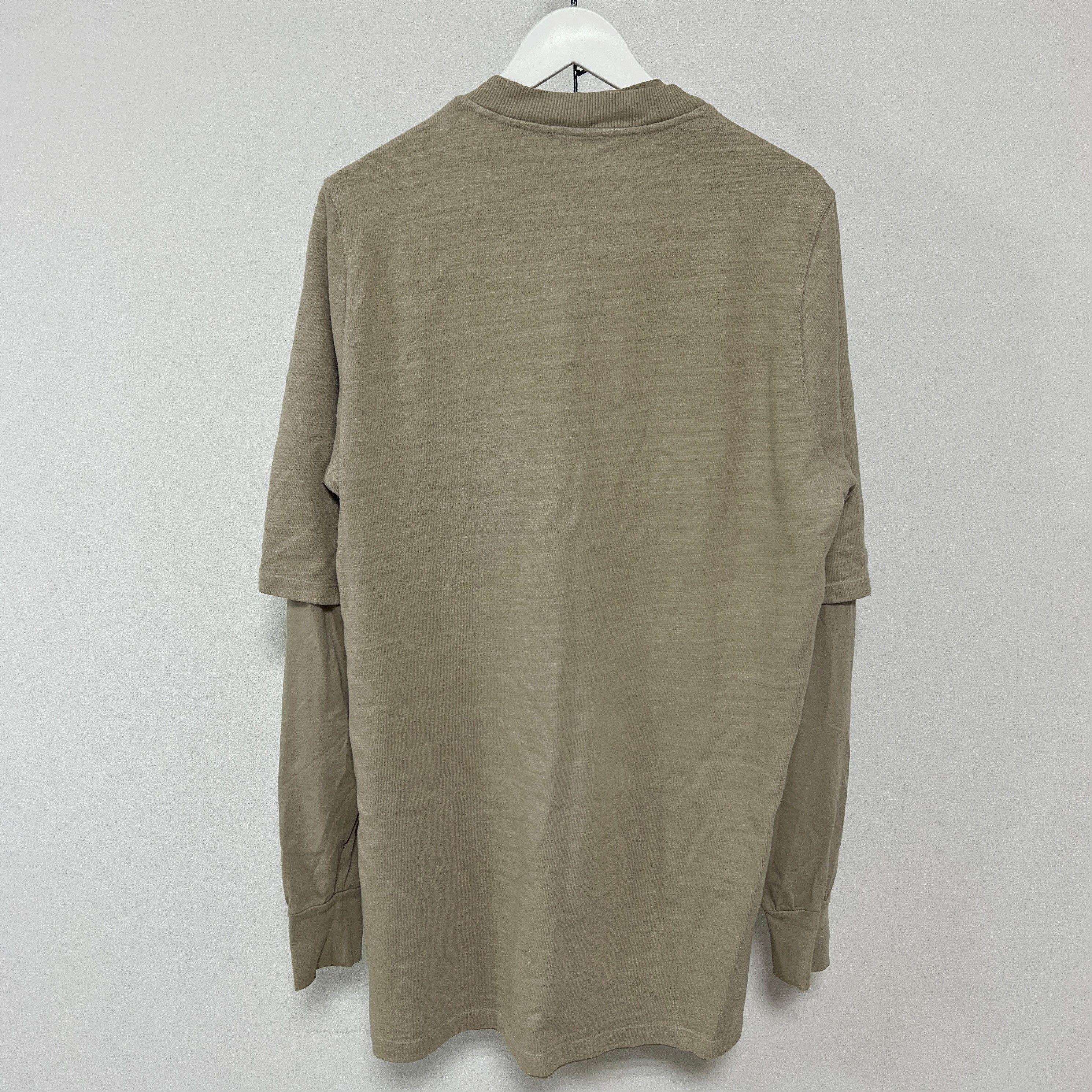 Rick Owens Rick Owens 18FW DRKSHDW Hustler Layered Long Sleeve T-Shirt Size US XS / EU 42 / 0 - 4 Thumbnail